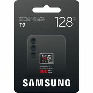 Carte microSDXC Samsung MB-MH128T - 128 Go - UHS-I (U3) - V30 - 200 Mo/s en Lecture - 130 Mo/sSpaceen Écriture