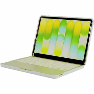 HyperShiled HS5561GL Case for Apple Notebook - Clear, Grey - Crystal Clear - Drop Resistant, Scratch Resistant, Scuff Resi