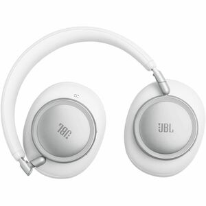 JBL Live 780NC Wired/Wireless Over-the-head, Over-the-ear Stereo Headset - White - Binaural - Circumaural - Bluetooth - 32