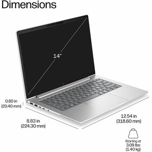 HP EliteBook 6 G2a 40.6 cm (16") Notebook - WUXGA - AMD Ryzen AI 5 Ryzen AI 400 430 - 16 GB - 512 GB SSD - Smart Card Read