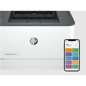 HP LaserJet Pro 3004dw Wired/Wireless Laser Printer - Monochrome - 33 ppm Mono - 1200 x 1200 dpi Print - Automatic Duplex 