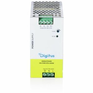 Digitus Power Supply - 240 W - DIN Rail Mountable - 120 V AC, 230 V AC Input - 48 V DC Output - 90% Efficiency
