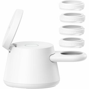 Belkin UltraCharge Induktionsladegerät - Weiß - für Qi2-fähiges Gerät, Ohrhörer, Smartphone, Smartwatch, iPhone - Eingangs