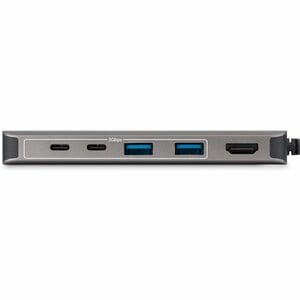 StarTech.com 7 Port(s) USB 3.2 (Gen 1) Type C Docking Station for Notebook, Workstation, Mobile Workstation, MacBook - Cha