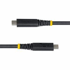 StarTech.com 50 cm USB4 A/V/Power/Data Transfer Cable - 1 - Cable for Display, Workstation, Dock, MacBook, Wall Charger - 