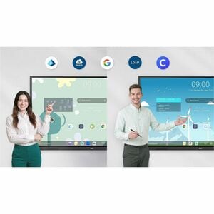 BenQ RE7505A 1905 mm 4K UHD LCD Collaboration Display - 8 GB - 3840 x 2160 - 2160p - Android 16