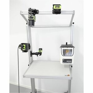 Brodit Wall Mount for Direct Thermal Printer - Black - Acetal Plastic, Acrylonitrile Butadiene Styrene (ABS)