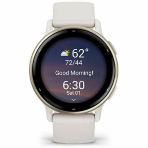 Garmin vívoactive 5 Smartwatch - Avorio, Oro Colore del Case - Avorio Colore cinturino - Alluminio Materiale della struttu