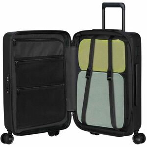Samsonite Restackd Travel/Luggage Case (Suitcase) for 26.7 cm (10.5") to 39.6 cm (15.6") Travel - Black - Scratch Resistan