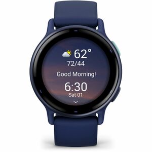 Garmin vívoactive 5 Smart Watch - Navy, Metallic Navy Case Color - Black Band Color - Aluminium Body Material - Aluminium,