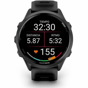 Garmin Forerunner 570 Smart Watch - 47 mm Case Height - Black Body Color - Aluminium Body Material - Speaker, Phone, Sleep