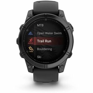 Garmin fēnix E Smart Watch - Slate Grey Body Color - Stainless Steel Body Material - Fiber Reinforced Polymer, Metal Case 