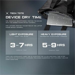 Urban Armor Gear Tech Carrying Case Rugged (Tote) for 40.6 cm (16") Notebook - Black - Rust Resistant, Corrosion Resistant