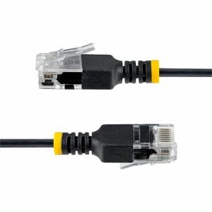 StarTech.com 1.50 m Category 6a Network Cable - 1 - Cable for Network Device, Switch, Rack Server, Patch Panel - First End