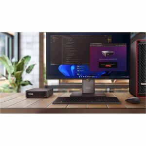 Lenovo ThinkStation PGX 30KL000GSG Workstation - ARM Cortex X925 - 128 GB - 4 TB SSD - Mini-tower - NVIDIA GB10 Grace Blac