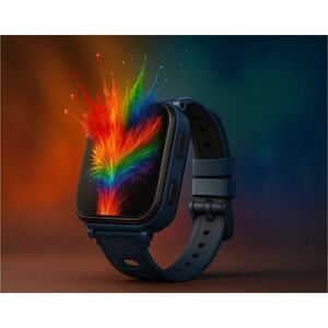 Carneo Smart Watch - 47 mm Case Height - 16 mm Case Thickness - 41 mm Case Width - Children - Blue, Black Body Color - Wir