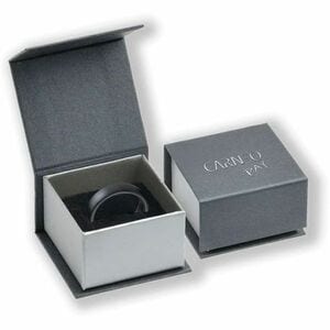 Carneo Smart Ring - Finger Wearable - Titanium Black - Near Field Communication - Scratch Resistant, Water Resistant, Wate