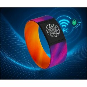 Carneo Smart Band - Girl - Purple, Orange Band Color - Nylon Band Material - Near Field Communication - 20 mm - Water Proo