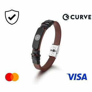 Carneo Smart Band - Brown Band Color - Leather Band Material - Near Field Communication - Water Proof