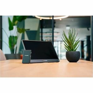 Verbatim LIGHT 14" Class LED Touchscreen Monitor - 16:9 - 6 ms - 14" Viewable - On-cell Touch - 10 Point(s) Multi-touch Sc