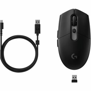 Souris de jeu Logitech G G305 X SUPERLIGHT - Bluetooth/Radio Fréquence - USB Type A, USB Type C - 6 Bouton(s) - 6 Boutons 