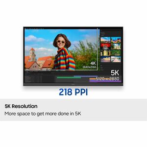 Samsung ViewFinity S8 S27H802EFA 27 Zoll Klasse 5K UHD LED-Monitor - 16:9 Format - 68,6 cm (27 Zoll) Viewable - IPS-Techno