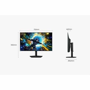 Samsung Odyssey S32HG730SU 32 Zoll Klasse 4K UHD Gaming-OLED-Monitor - 16:9 Format - Schwarz - 81,3 cm (32 Zoll) Viewable 