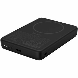 Belkin BoostCharge Stromspeicher - Schwarz - für Qi2-fähiges Gerät, iPhone, MagSafe-fähiges Gerät, AirPod, Android-Gerät, 