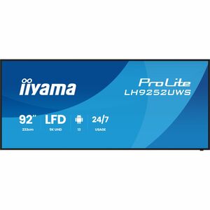 iiyama ProLite LH9252UWS-B1AG 2336,80 mm 5K LCD Collaboration Display - ARM Cortex A76 + A55 - 8 GB - 21:9 Seitenverhältni