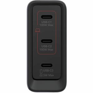 Lenovo 100 W AC Adapter - 1 Box - Universal Adapter - 3 USB Type-C - For PC, Notebook, Smartphone, Mobile Device - Europe 