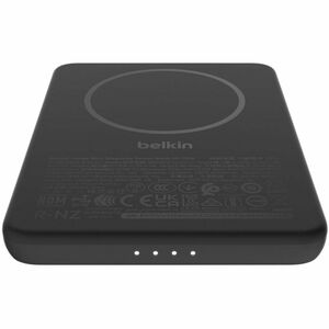 Belkin BoostCharge Power Bank - For Earbud, iPhone - 5000 mAh - 15 W - USB Type-C Connector - 1 x USB - Lightweight, Slim,