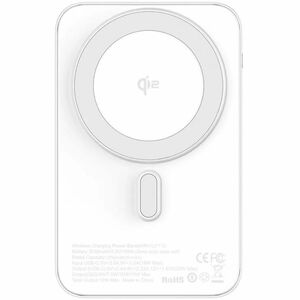 Hyper HyperJuice Power Bank - Black - For Qi2-enabled Device, MagSafe-enabled Device - 5000 mAh - 5 V DC Input - 1 x USB -