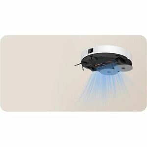 Xiaomi H50 Robot Vacuum Cleaner - 4 L Water Tank Capacity - Brush, Mop Pad - Carpet - Battery, AC Supply - 230 V AC, 14.4 
