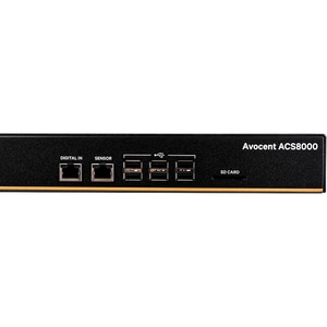 32-Port ACS8000 Console System with dual DC Power Supply
