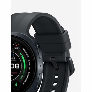 Samsung Galaxy Watch9 SM-L345F Smart Watch - 42.70 mm Case Height - 40.40 mm Case Width - Graphite Body Color - Black Band