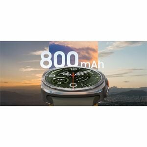 Samsung Galaxy Watch Ultra2 SM-L715F Smart Watch - 47.40 mm Case Height - 47.10 mm Case Width - Titanium Silver Body Color
