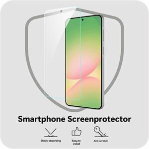 Protecteur écran pour Samsung Galaxy A37, Galaxy A57 Just in Case En verre trempé Transparent - Pour SuperBright Smartphon