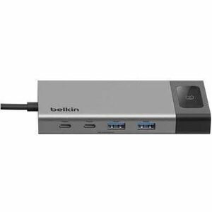 Belkin Connect 8 Port(s) USB Type C Docking Station for Monitor, Display, Notebook, Workstation - Charging Capability - 2 