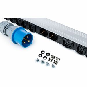 Digitus PDU - Basic - 24 x IEC 60320 C13, 2 x IEC 60320 C19 - 32 A - 230 V AC Input - Overload Protection - 0U - 3 m Cord 