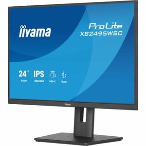 iiyama ProLite XB2495WSC-B1 24 Zoll Klasse WUXGA LED-Monitor - 16:10 Format - Mattschwarz - 61,2 cm (24,1 Zoll) Viewable -