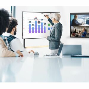 DTEN ONboard DBR1455E-WB 1397 mm 4K UHD LCD Collaboration Display - Capacitive - Touchscreen - 16:9 Aspect Ratio - 3840 x 