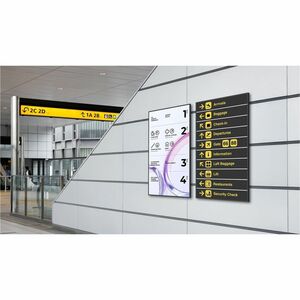 Optoma N3552K 1397 mm LCD Digital Signage Display - 24 Hours/7 Days Operation - Vertical Alignment (VA) - ARM Cortex A73 -