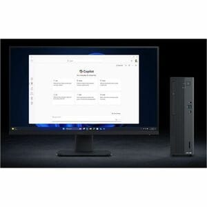 Asus ExpertCenter P500 P500SV-07240H132X Desktop Computer - Intel Core 7 Series 2 240H - 16 GB - 512 GB PCI Express NVMe 4