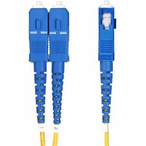 StarTech.com SMLCSC-OS2-8M. Kabellänge: 8 m, Lichtleitertyp: OS2, Anschluss 1: LC, Anschluss 2: LC, Lochdurchmesser: 9 µm,