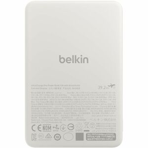 Belkin UltraCharge Pro Power Bank - Sand - 10000 mAh - 60 W - Digital Display - Sand