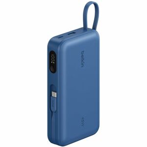 Belkin UltraCharge Stromspeicher - Blau - für Smartphone, iPhone, USB Typ C Gerät, Tablet-PC, Android-Gerät, iPad Air, iPa