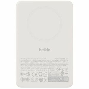 Belkin UltraCharge Stromspeicher - Sand - für Qi2-fähiges Gerät, Smartphone, iPhone, Kabellose Ohrhörer, Universal - 1 x T