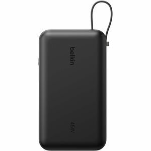 Belkin UltraCharge Stromspeicher - Schwarz - für iPhone, Smartphone, Android-Gerät, USB Typ C Gerät, Tablet-PC, iPad, iPad