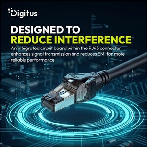 Digitus 5 m Category 8.1 Network Cable - 10 Piece - Cable for Network Device, Server, Desktop PC, Router, Switch - First E