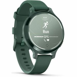 Garmin Lily 2 Active Smart Watch - Round Case Shape - 38 mm Case Height - 38 mm Case Width - Jasper Green Case Color - Jas